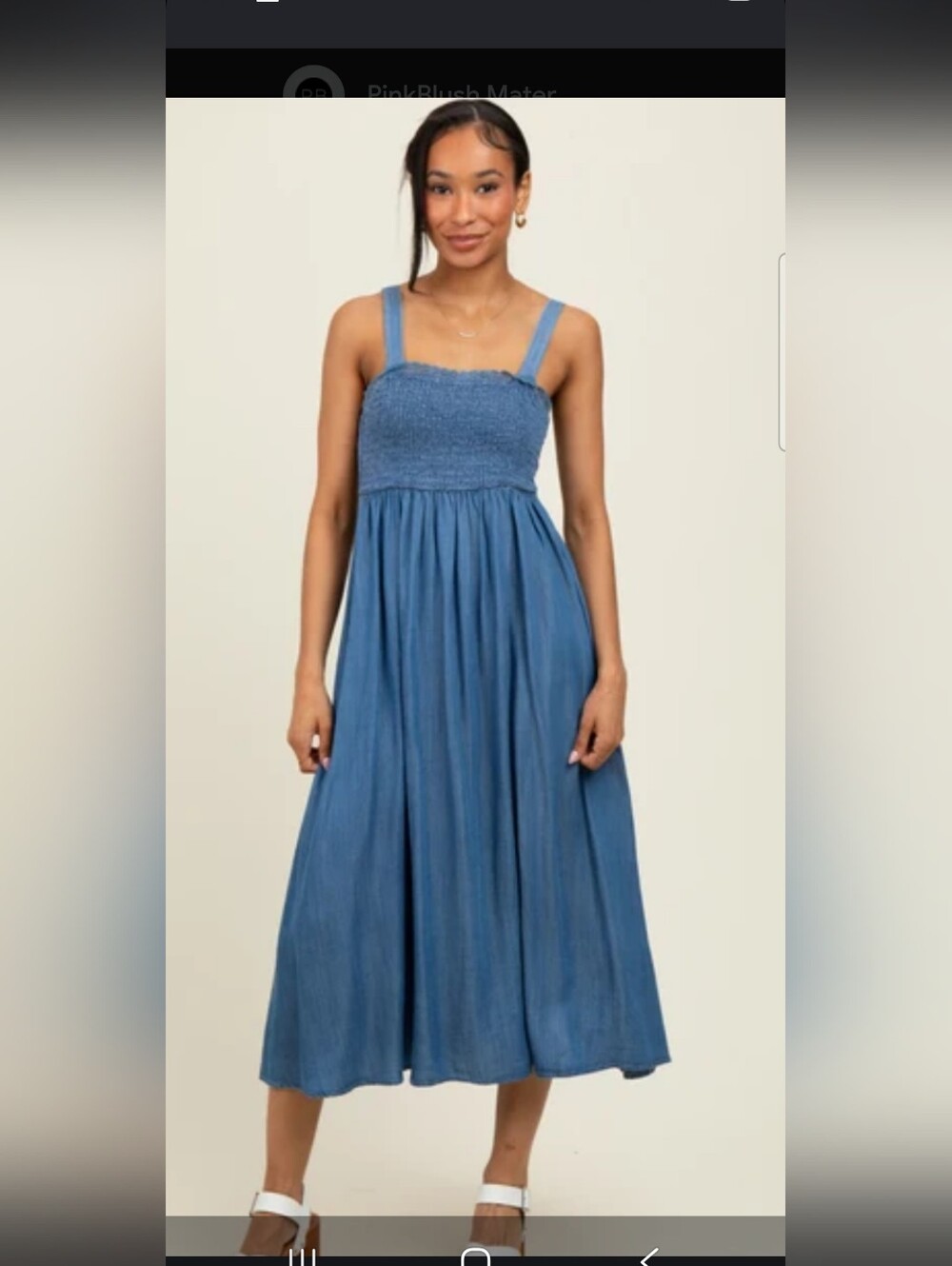 Ingrid & Isabel Light Blue Maxi Sundress